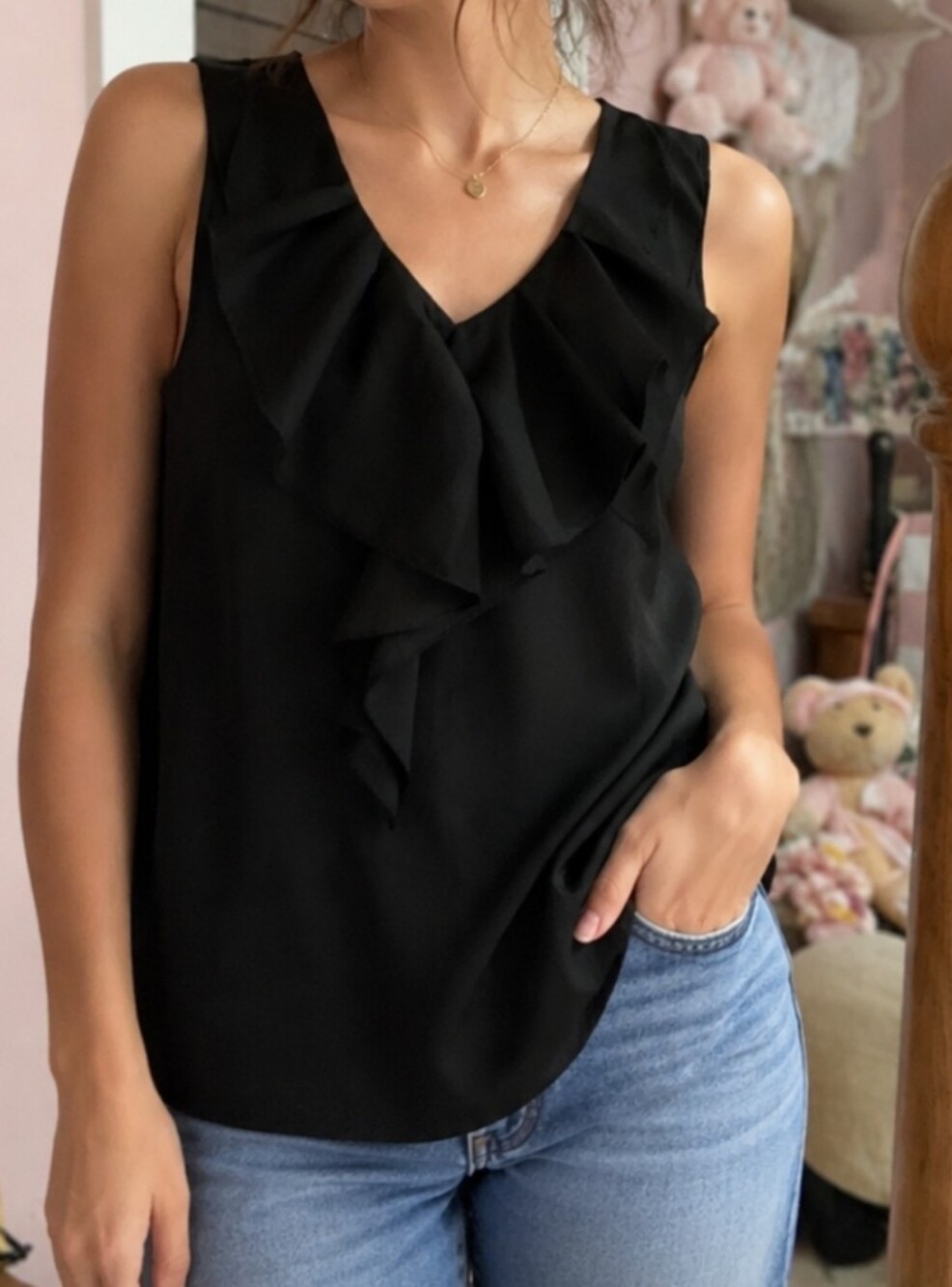 5/$25 Short Sleeve Blouse